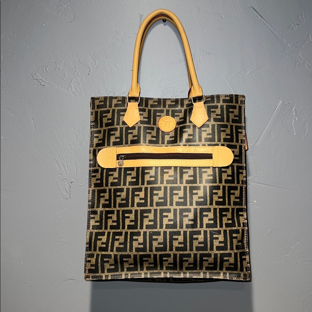 Vintage Authentic Fendi Zucca